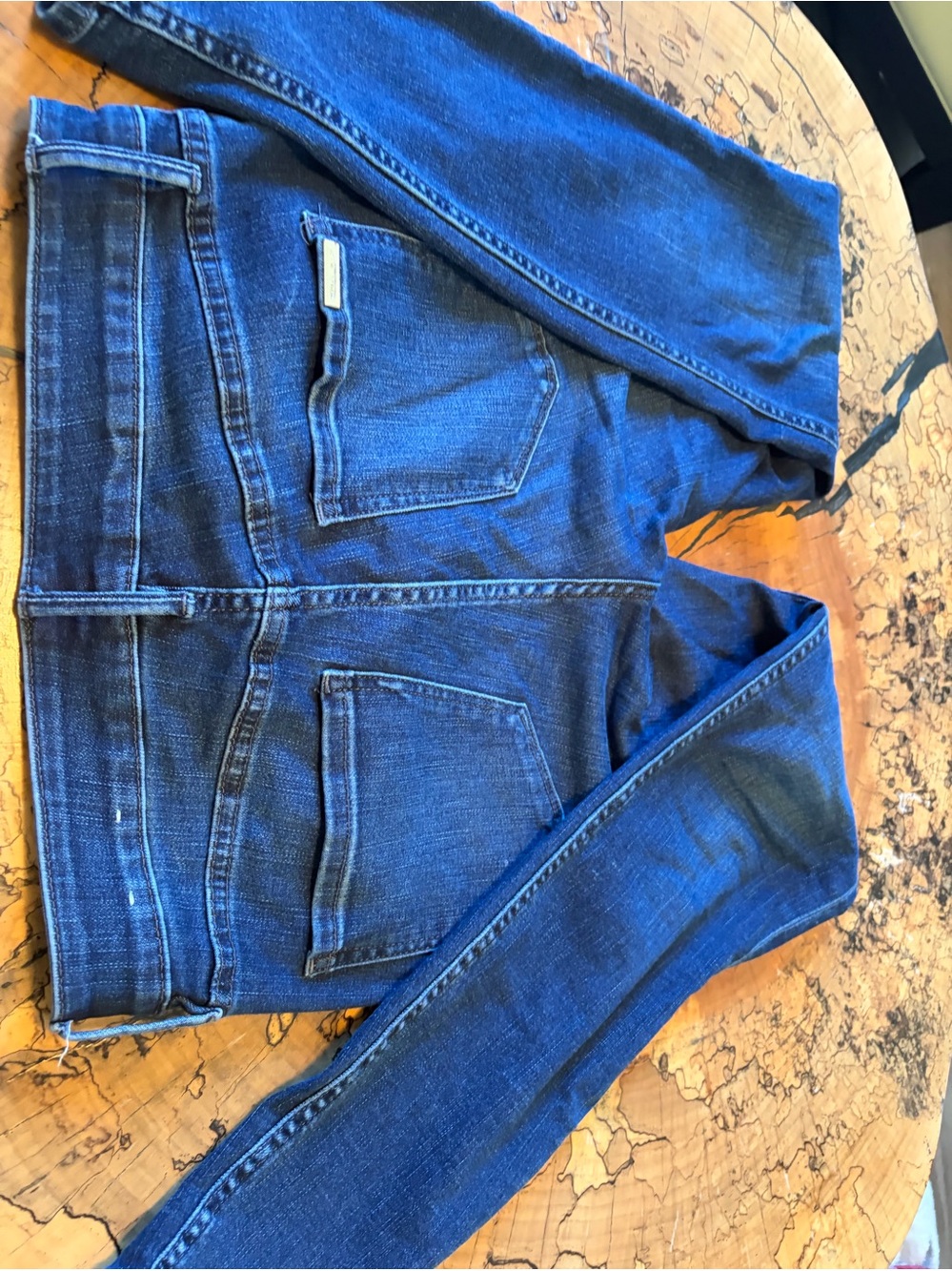 White House Black Market Blue Skinny Jeans